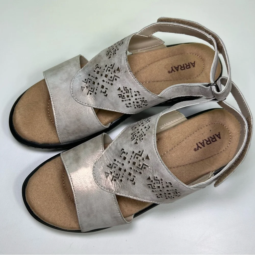 ARRAY Seaside sandals flats size 8 New - Picture 2 of 8